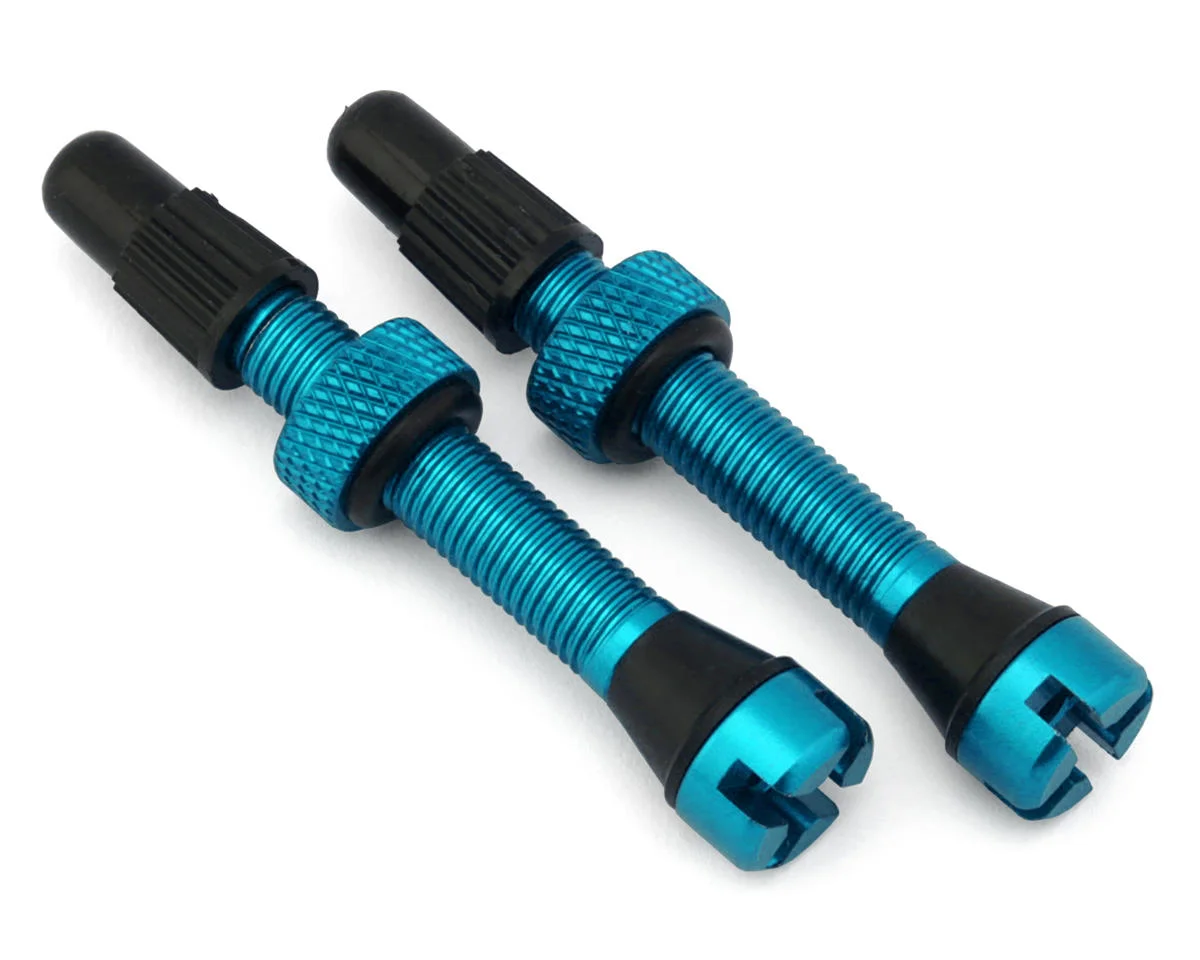 Industry Nine Tubeless Presta Valve Stems (Turquoise) (40mm)